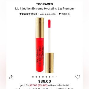 TOO FAVED LIP INJECTION EXTREME STRAWBERRY KISS